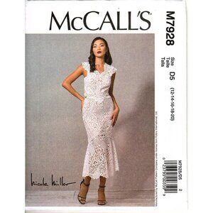 McCall's M7928 Misses 12 to 20 Special Occasion Dress Uncut Sewing Pattern